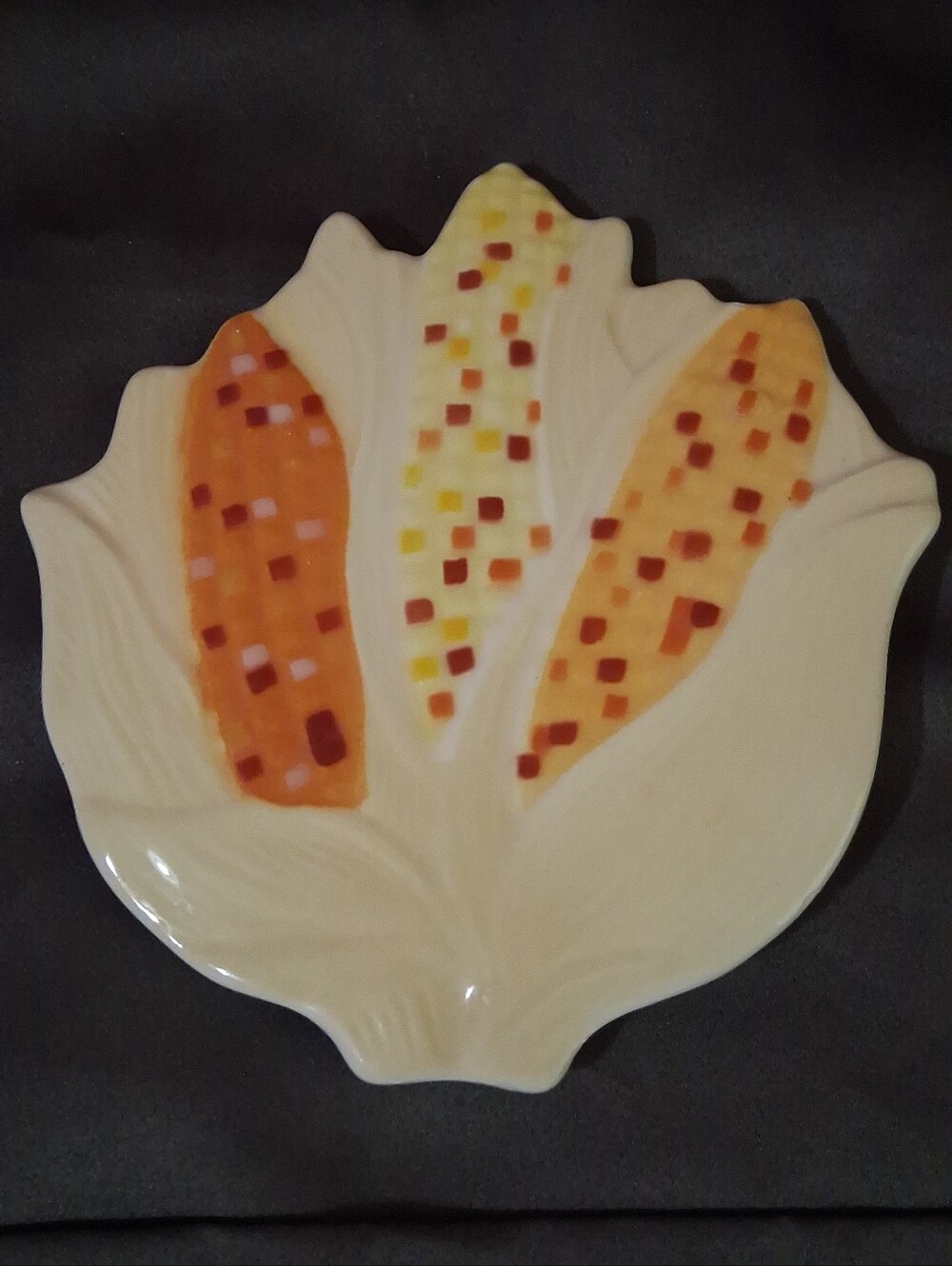 vintage Avon "Fall Themes Tabletop Collection" Indian Corn Trivet